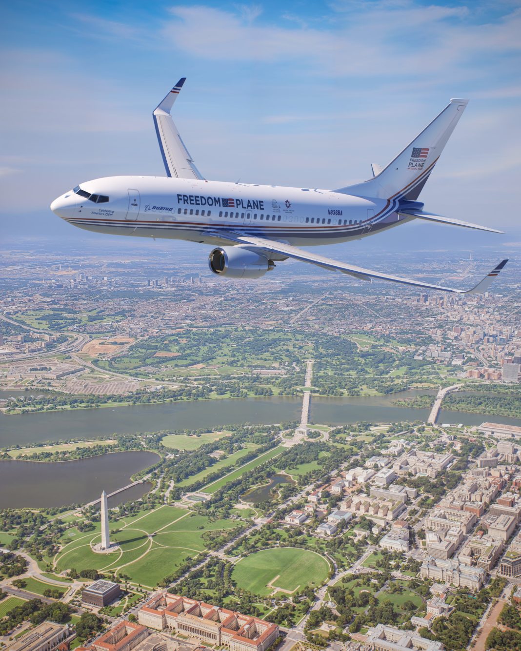 Freedom Plane National Tour: A Boeing 737 Will Carry Founding-Era Documents to Eight U.S. Cities in 2026